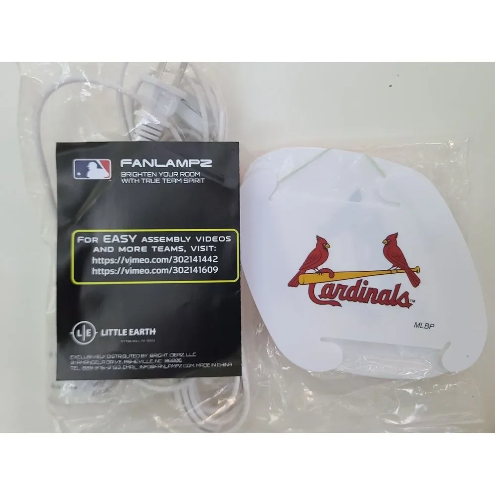 Cardinals‎ Puzzle Lamp Kit w/Light DIY FanLampz Luv A Lamps